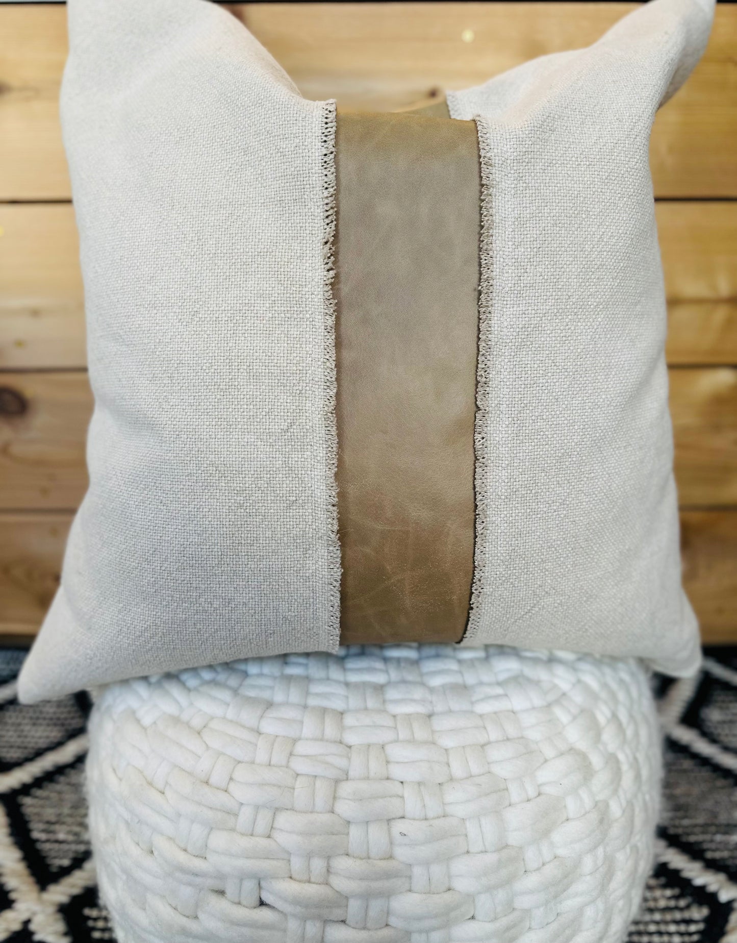 Steam Stripe Pillow