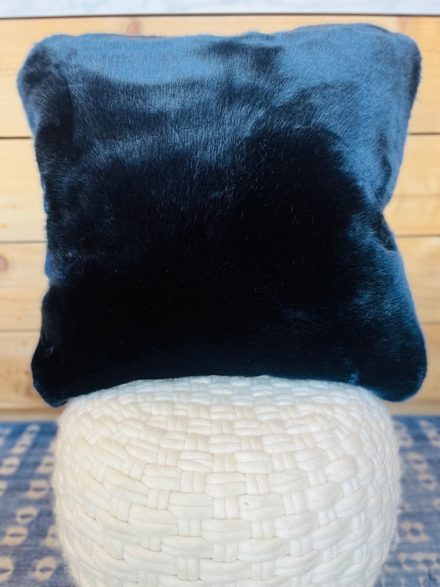 Faux Fur Mink Pillow