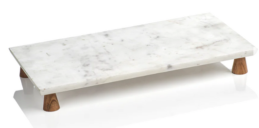 Amalfi Marble & Acacia Wood Cheese Tray